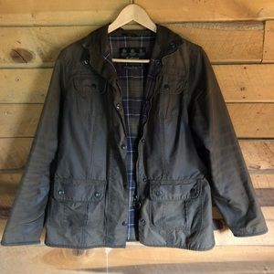 Barbour Original Tartan Waxed Canvas Jacket